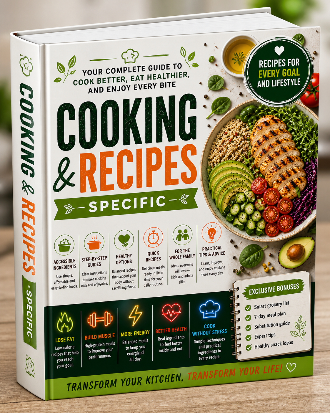 Cooking and Recipies (Ebook)
